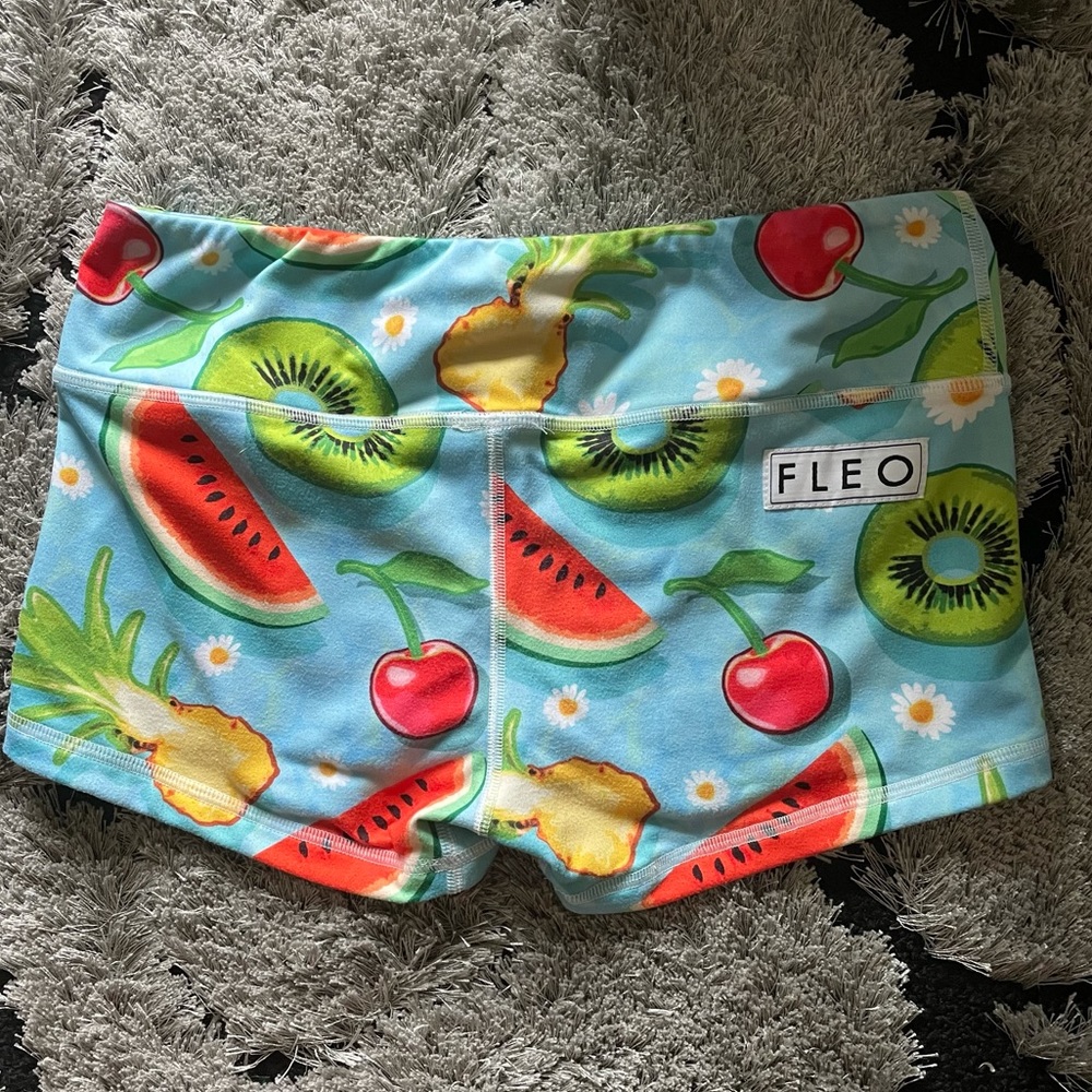 VGUC FLEO Pool Party Fruit Crossfit Shorts